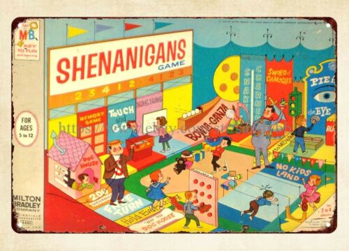 Shenanigans Board Game 1964 ta - Vintage Collectibles Store ulasan dan harga