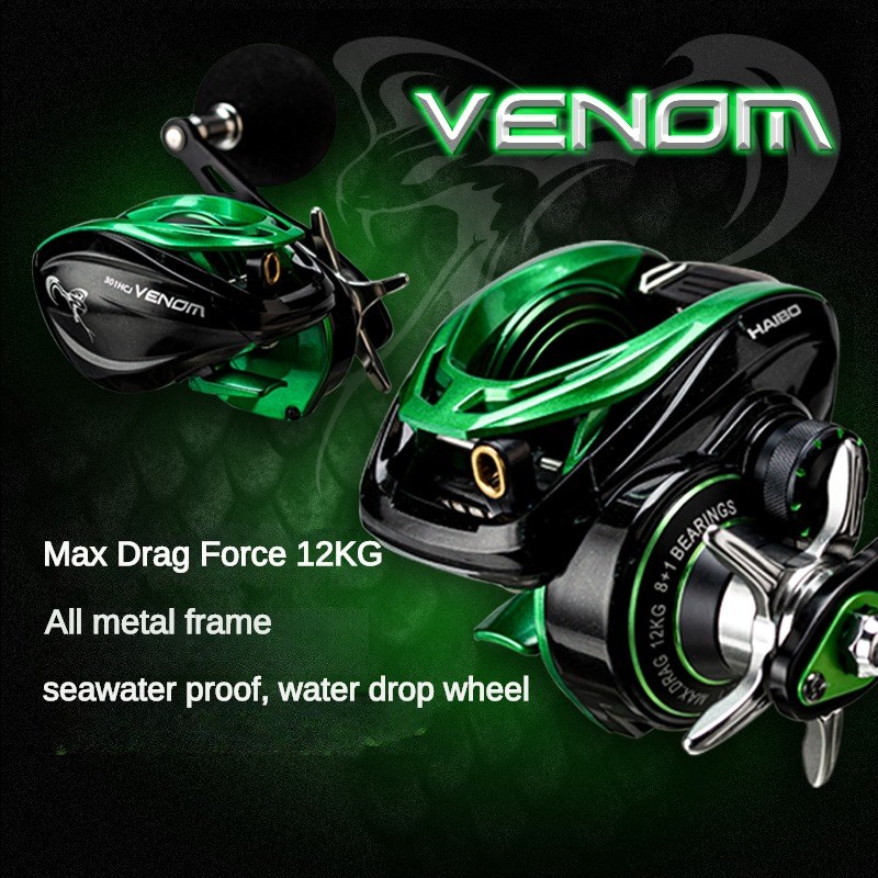 HAIBO Gulungan Pancing Anti Ai - Developing Tank Reel ulasan dan harga