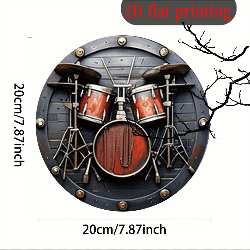 Plakat logam retro musik rock  - Vintage Collectible Plates ulasan dan harga