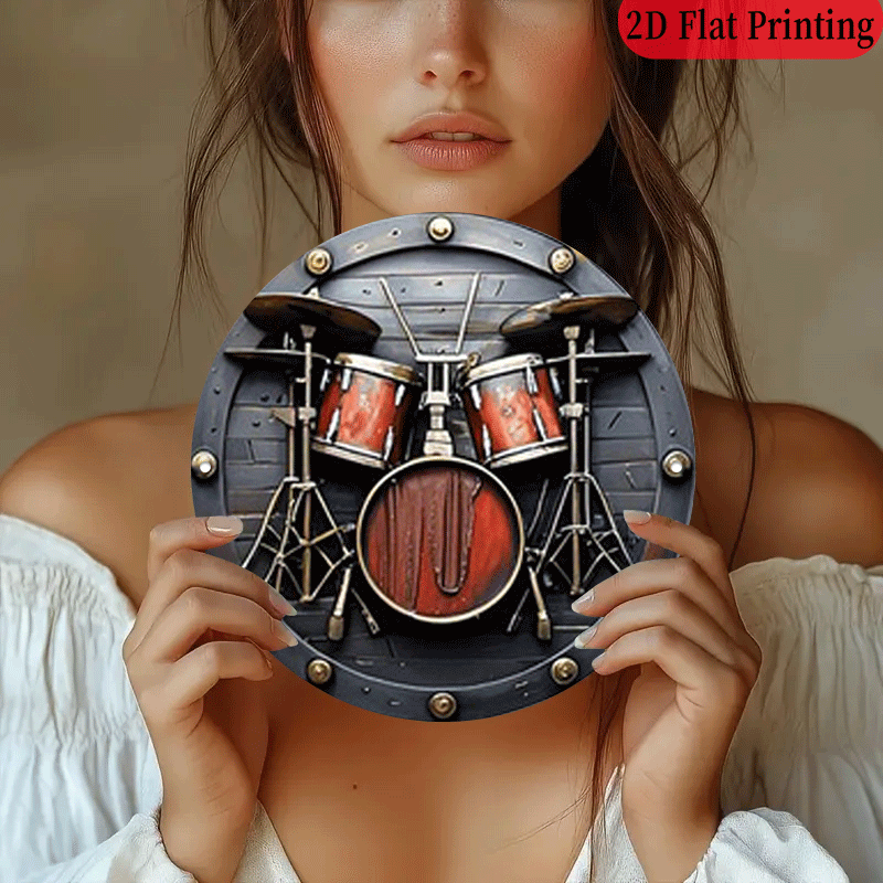 Plakat logam retro musik rock  - Vintage Collectible Plates ulasan dan harga