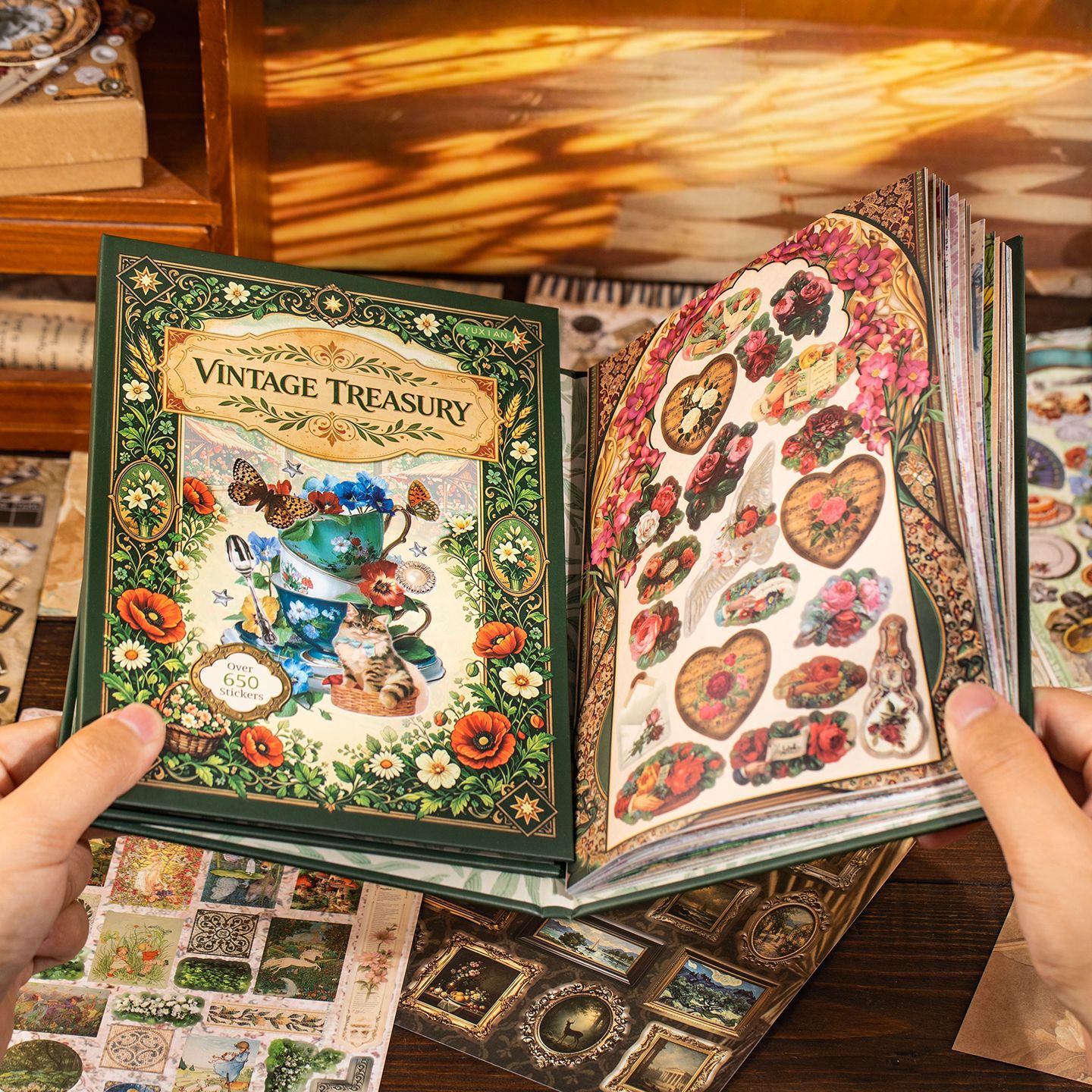 Buku stiker seri koleksi vinta - Vintage Collectible Books ulasan dan harga